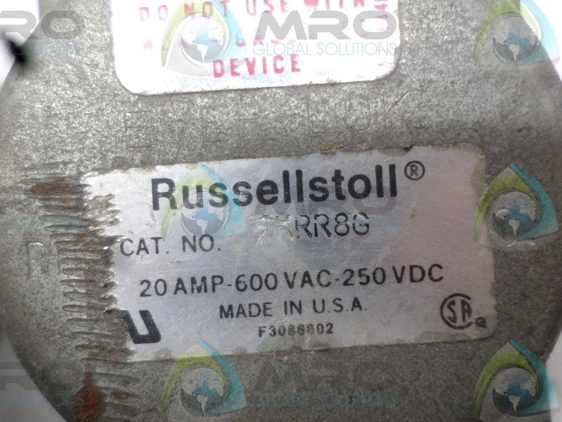 RUSSELLSTOLL SKRR8G RECEPTACLE  UNMP
