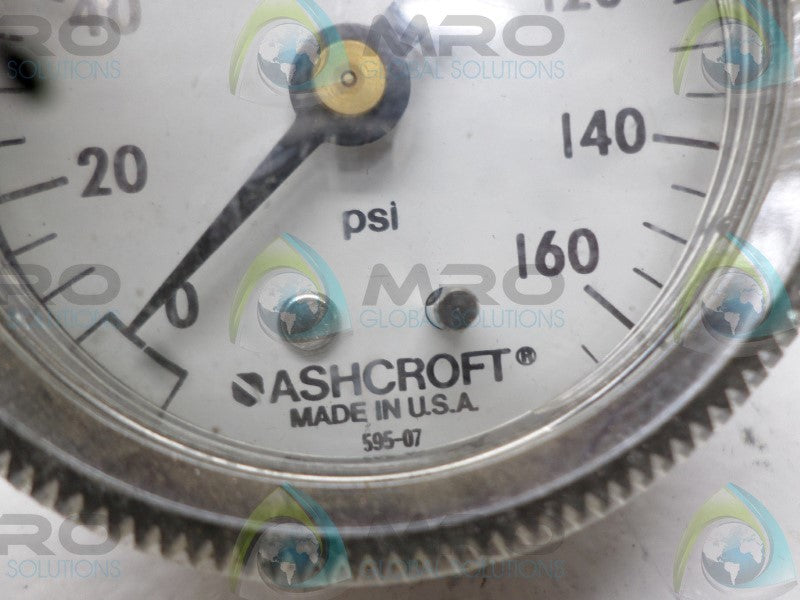COILHOUSE G14160 PRESSURE GAUGE 0-160 PSI