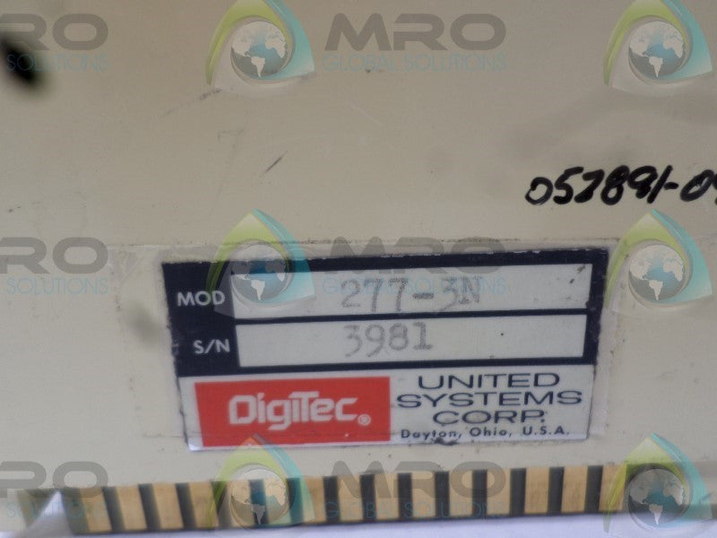 DIGITEC 277-3N PANEL METER  UNMP