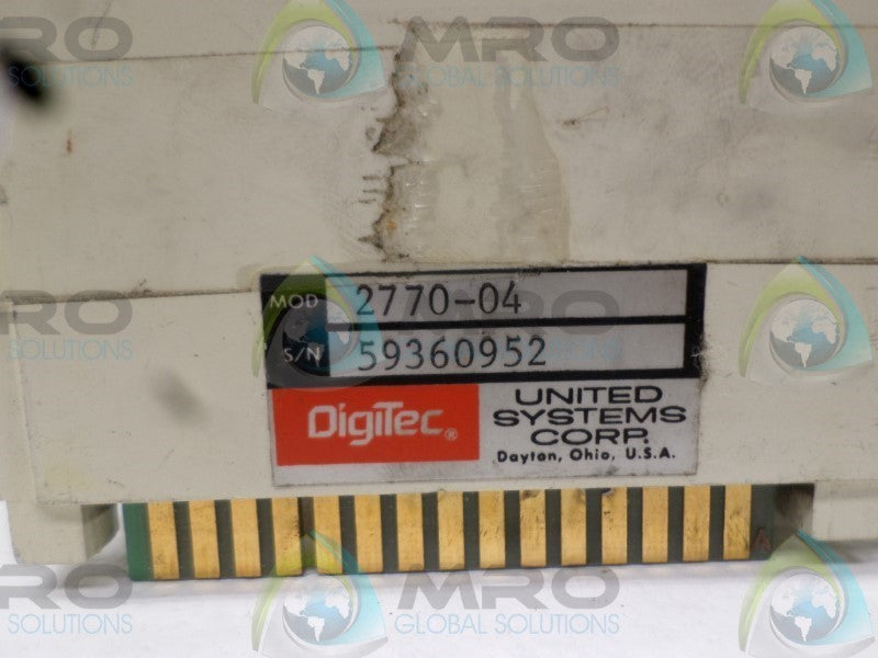 DIGITEC 2770-04 PANEL METER  UNMP