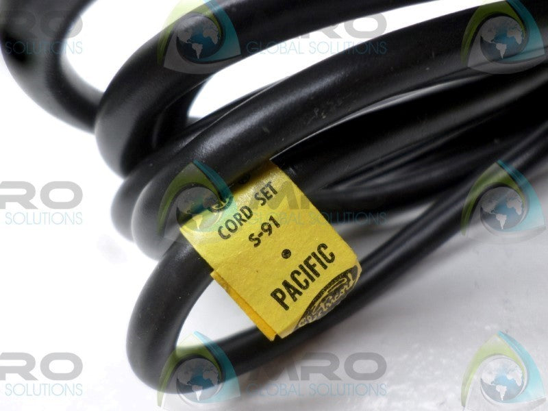 PACIFIC ELECTRICORD S-91 CORD SET  NSNP