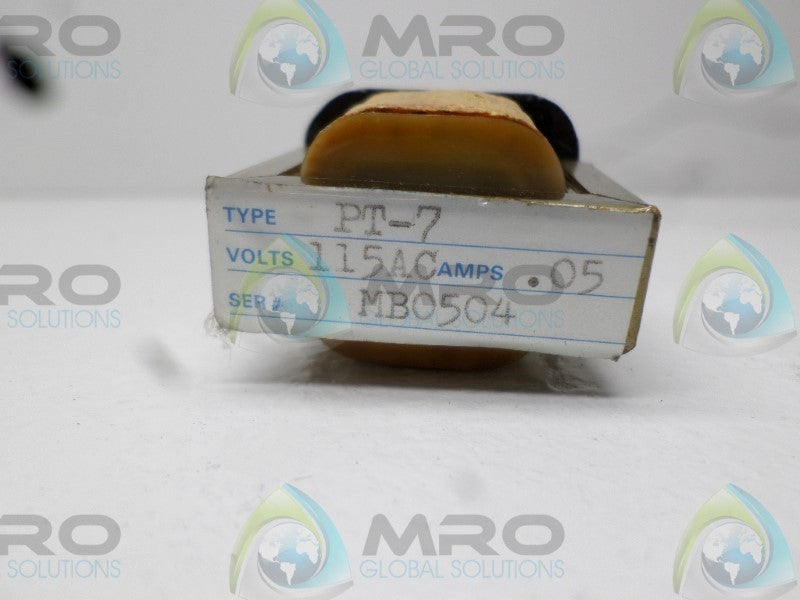 FROST CONTROLS PT-7 TRANSFORMER  NSNP