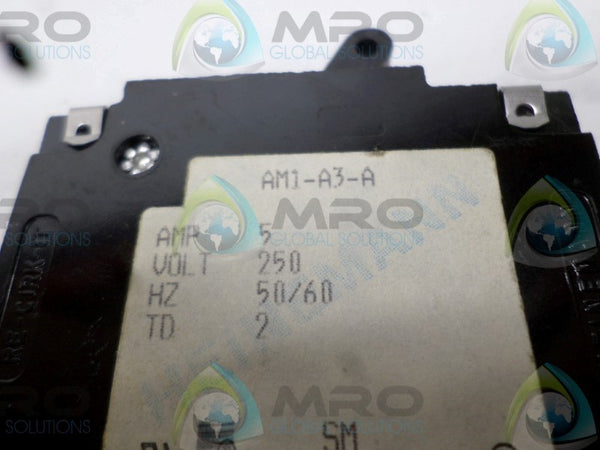 HEINEMANN AM1-A3-A CIRCUIT BREAKER 5A  NSNP