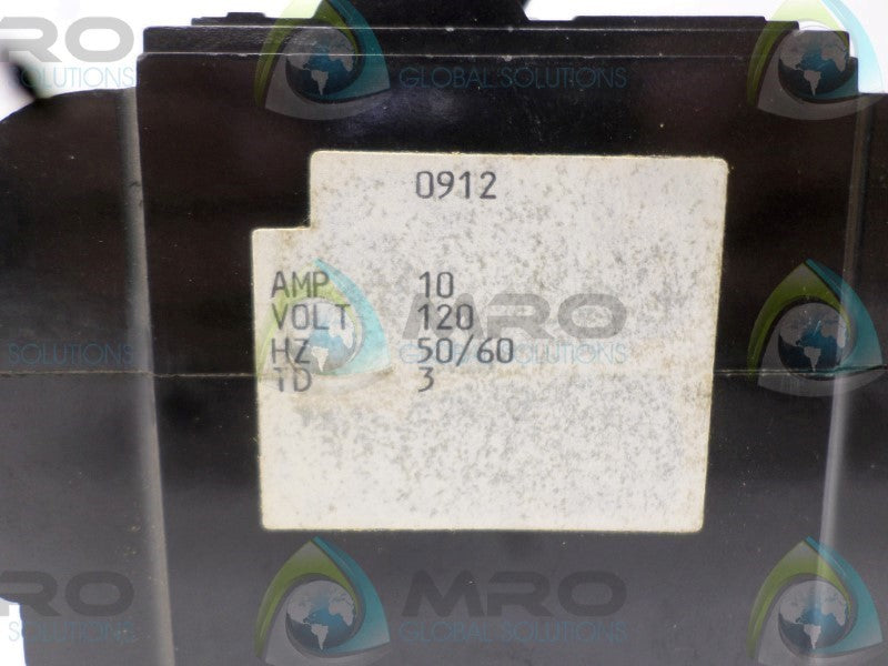 HEINEMANN 0912 CIRCUIT BREAKER 10A  NSNP
