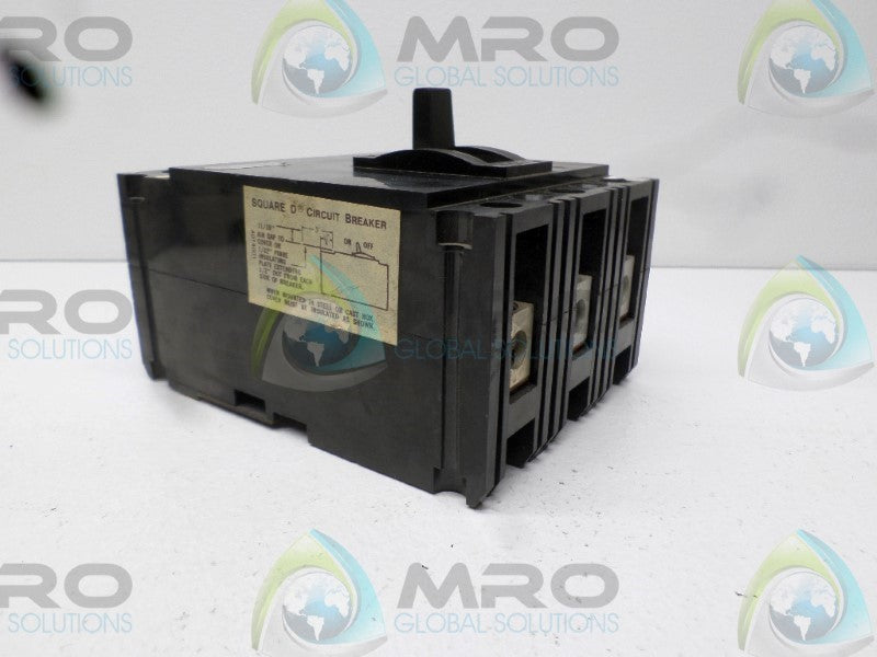 SQUARE D FAL34035 CIRCUIT BREAKER 35A  UNMP