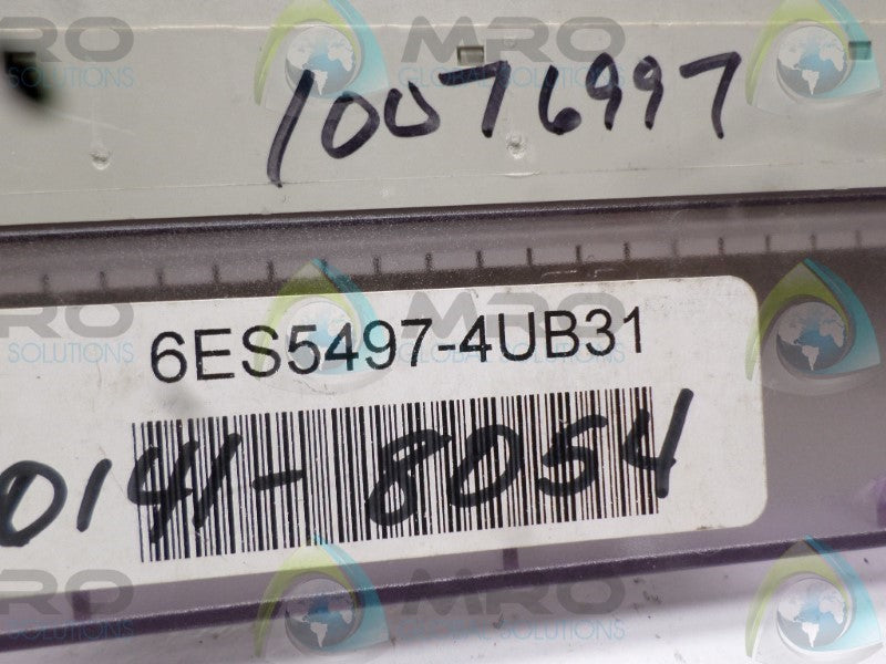 SIEMENS 6ES5497-4UB31 TERMINAL STRIP  UNMP
