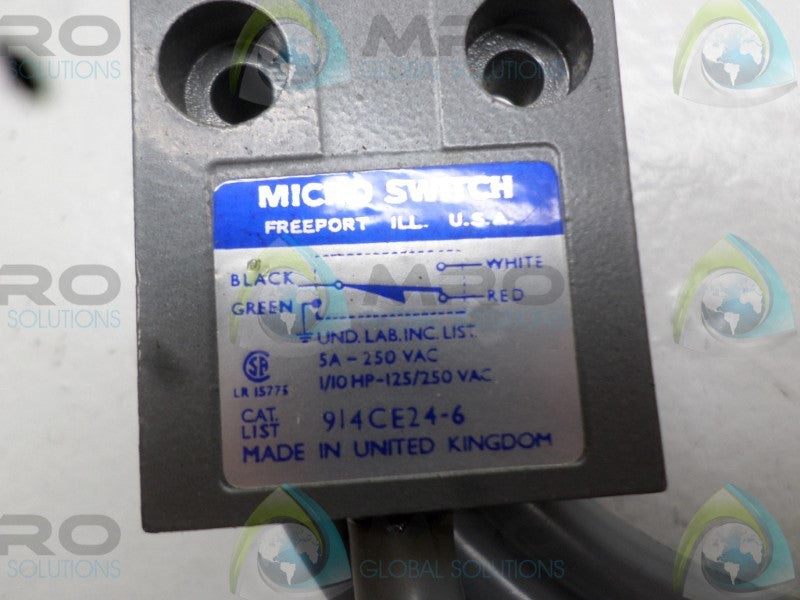 MICRO SWITCH 914CE24-6 UNMP
