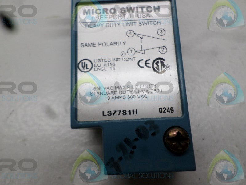 MICRO SWITCH LSZ7S1H UNMP