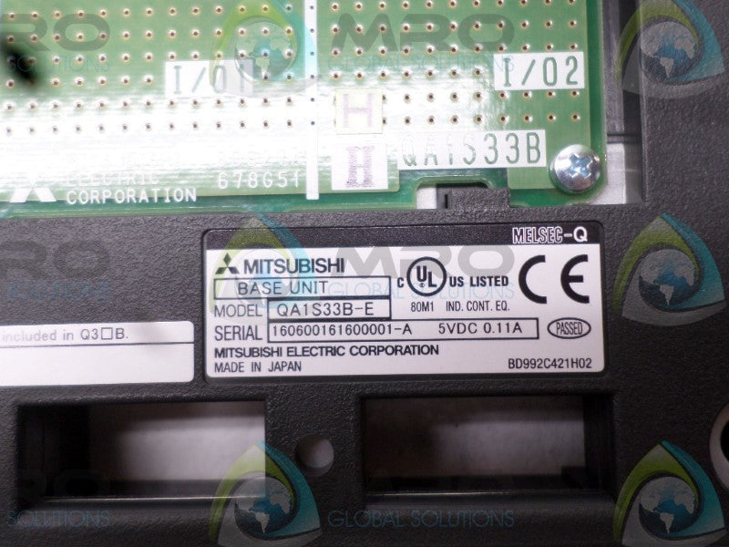 MITSUBISHI QA1S33B-E BASE UNIT  NSNP