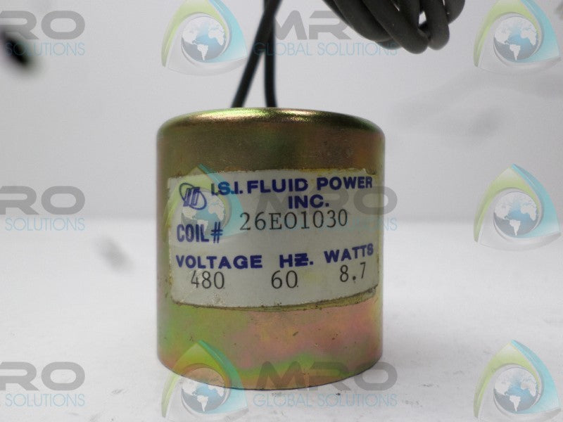 I.S.I. FLUID POWER 26E01030 480V  NSNP