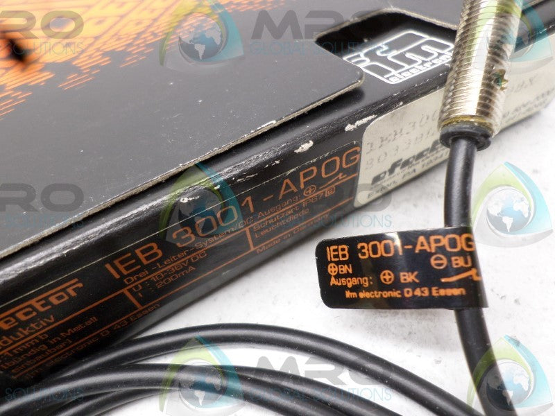 IFM EFECTOR IE5078 IEB3001-APOG PROXIMITY SENSOR  NSMP