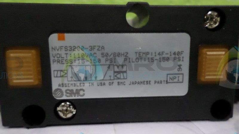 SMC NVFS3200-3FZA SOLENOID VALVE NSNP
