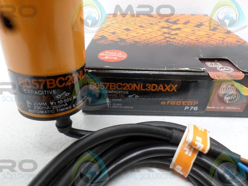IFM EFECTOR 8057BC20NL3DAXX PROXIMITY SENSOR  NSMP
