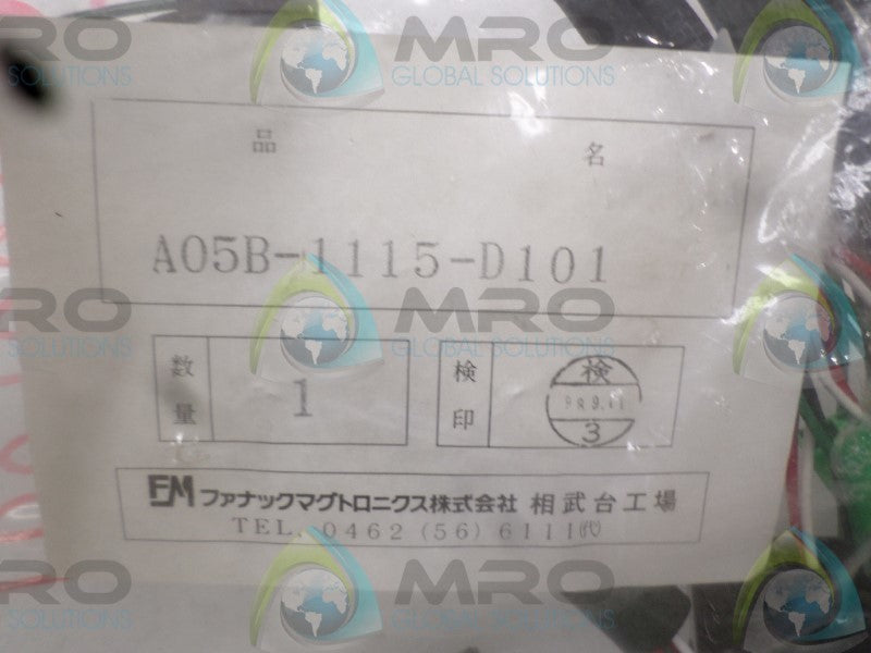 FANUC A05B-1115-D101 CABLE ASSEMBLY  NSMP