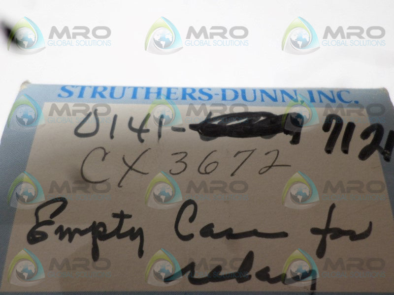 STRUTHERS-DUNN CX3672 ENCLOSURE  NSMP