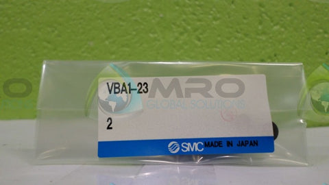 (LOT OF 4) SMC VBA1-23 CHECK VALVE  NSNP IN BAG