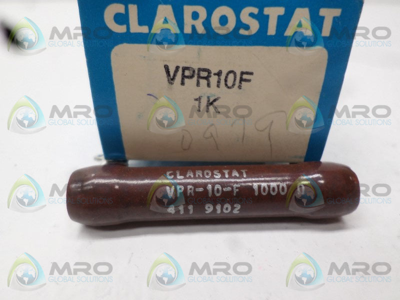 CLAROSTAT VPR10F RESISTOR 1000 OHMS  NSMP