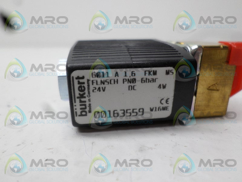 BURKERT 6011A1,6FKMM5 SOLENOID VALVE  NSNP