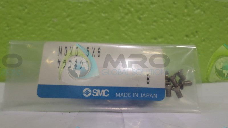 SMC M3X0.5X6 NSNP IN BAG
