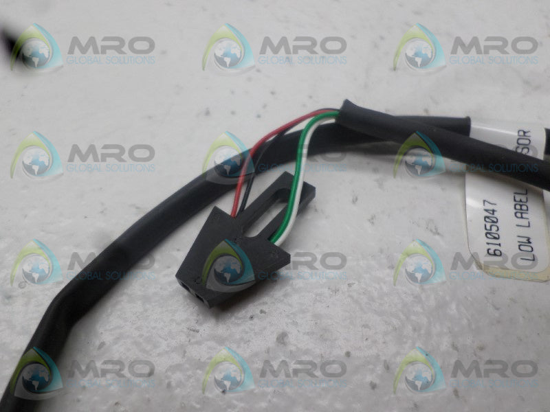 DIAGRAPH 6105047 SENSOR LABEL LOW CABLE ASSEMBLY  NSMP
