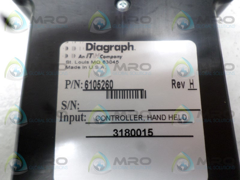 DIAGRAPH 6105260 HAND HELD CONTROLLER  NSNP
