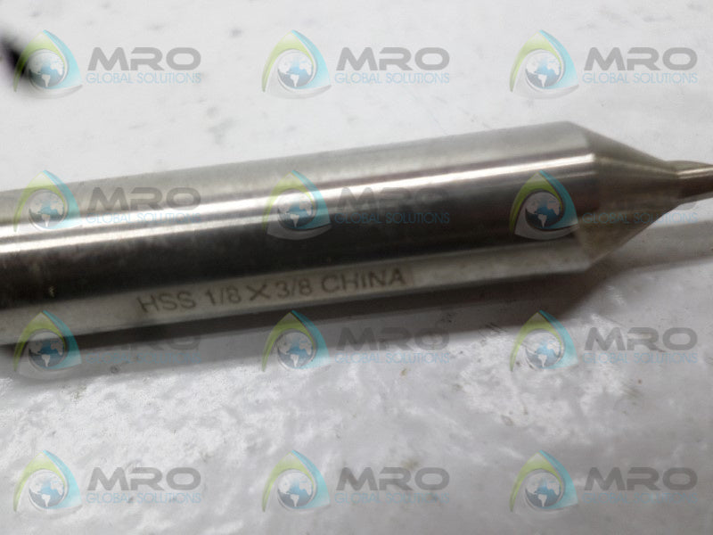 INTERSTATE 01700087 HSS 1/8 x 3/8 END MILL  NSMP