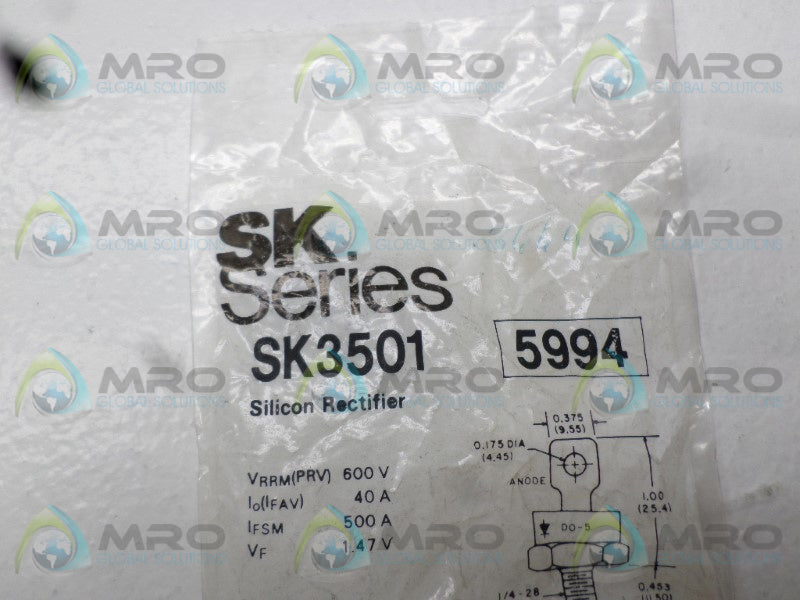 SK SK3501 SILICON RECTIFIER  NSMP