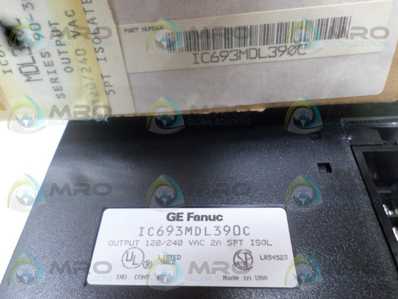 GE FANUC IC693MDL390C OUTPUT MODULE  NSMP