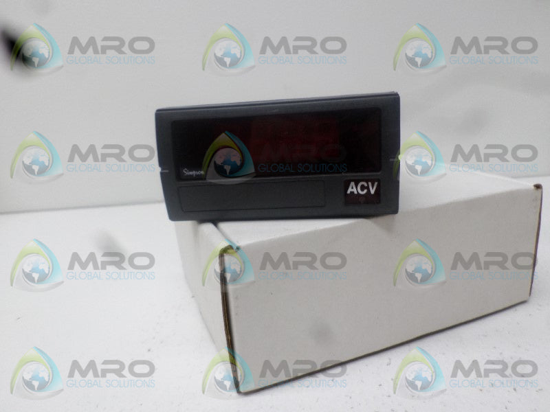 SIMPSON 93F9503 DIGITAL PANEL METER  NSMP