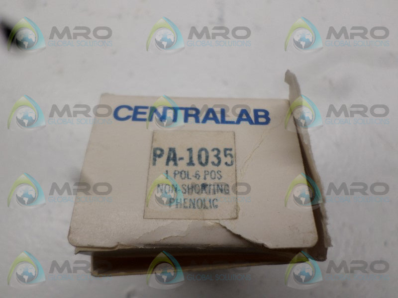CENTRALAB PA-1035 ROTARY SWITCH  NSMP