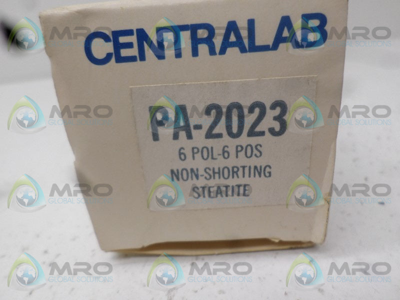 CENTRALAB PA-2023 ROTARY SWITCH  NSMP