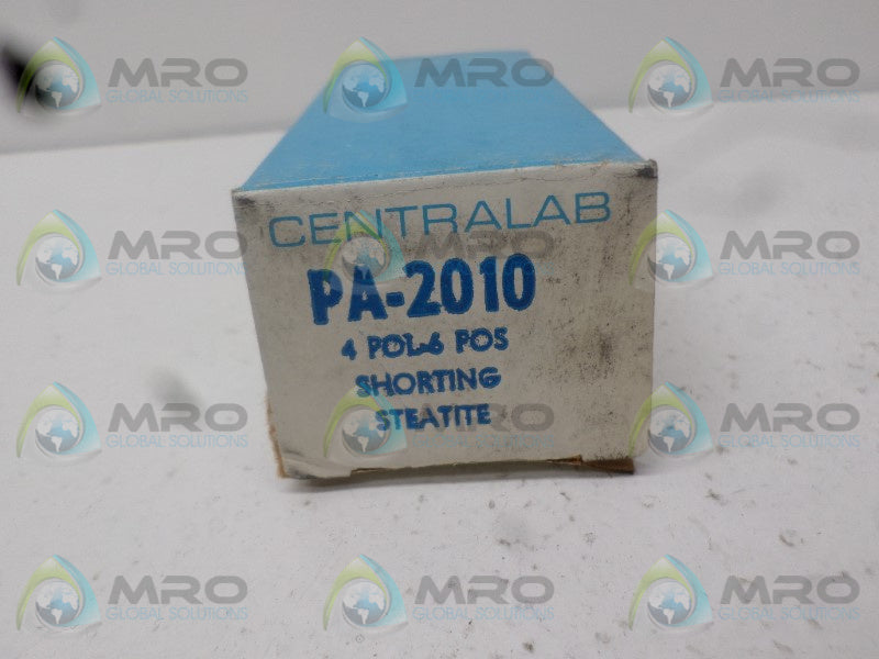 CENTRALAB PA-2010 ROTARY SWITCH NSMP