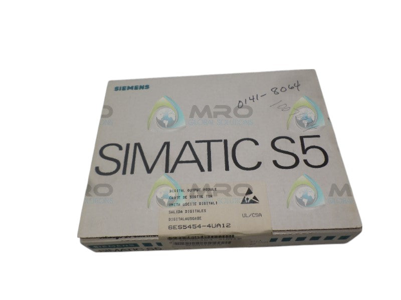SIEMENS SIMATIC S5 6ES5454-4UA12 OUTPUT MODULE  NSFS