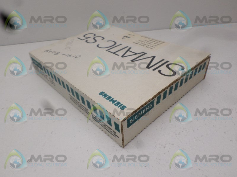 SIEMENS SIMATIC S5 6ES5454-4UA12 OUTPUT MODULE  NSFS