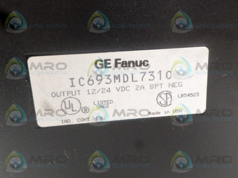 GE FANUC IC693MDL731C OUTPUT MODULE  NSNP