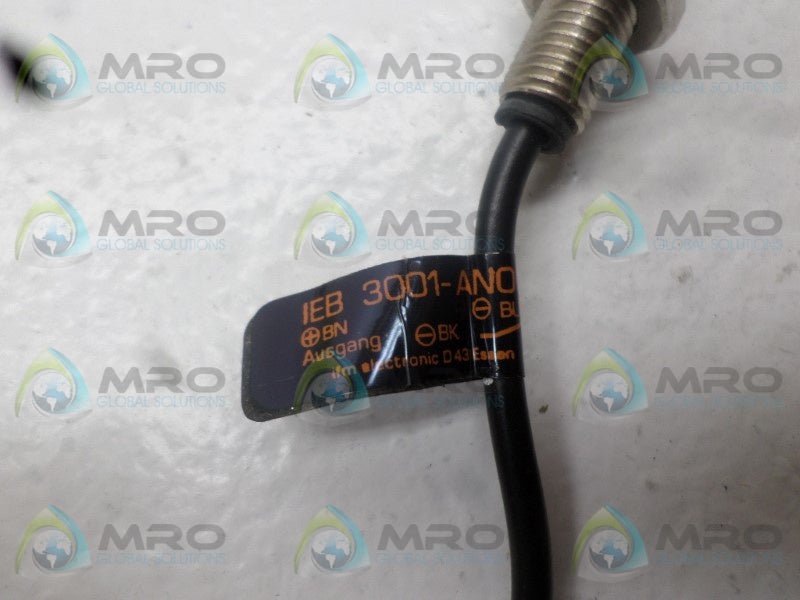 IFM EFECTOR IEB3001-ANOG PROXIMITY SENSOR  NSNP
