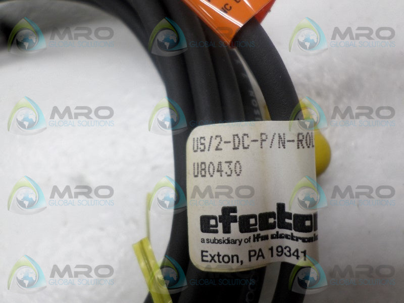 IFM EFECTOR U80430 CABLE CONNECTOR  NSNP