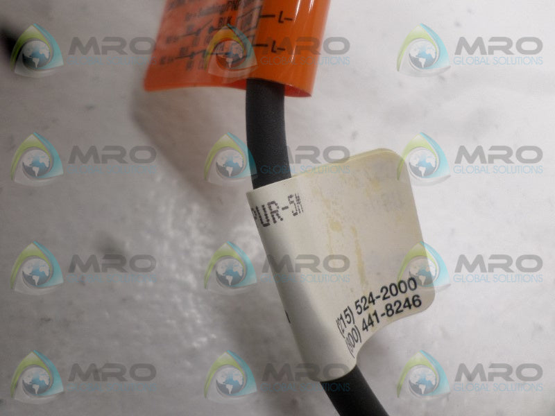 IFM EFECTOR U80430 CABLE CONNECTOR  NSNP