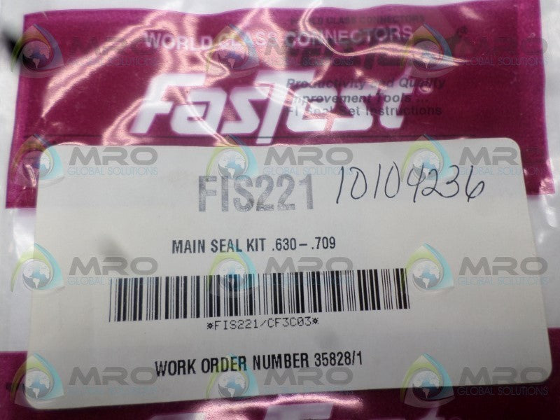 FASTEST FIS221 MAIN SEAL KIT  NSMP