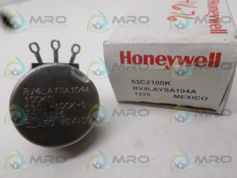 HONEYWELL RV4LAYSA104A POTENTIOMETER 100K OHMS  NSMP