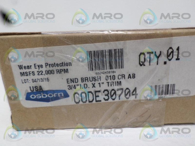OSBORN 30704 END BRUSH  NSMP