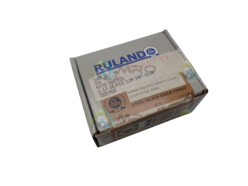 RULAND CL-3-F SHAFT COLLAR 3/16"  NSFS