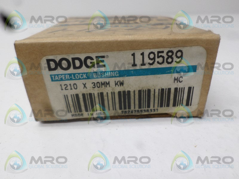 DODGE 119589 1210 TAPER LOCK BUSHING 30MM  NSMP