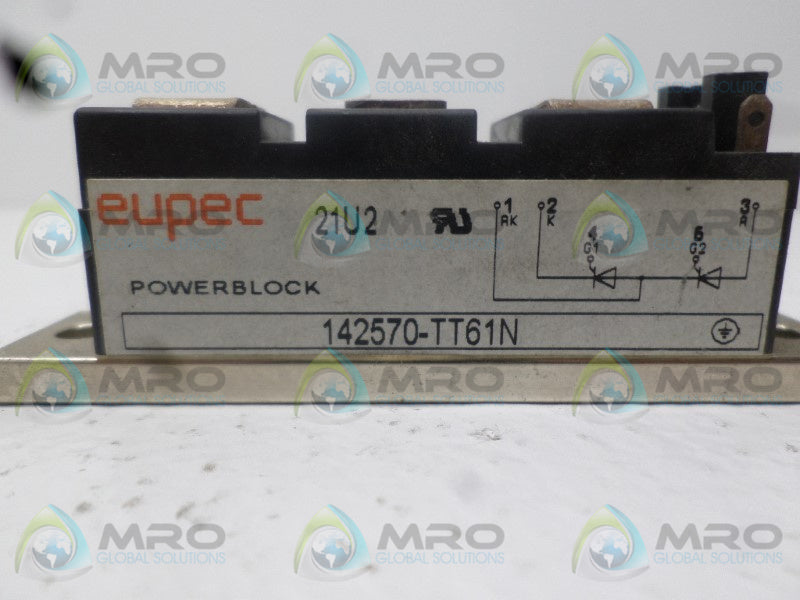 EUPEC 142570-TT61N POWERBLOCK  UNMP