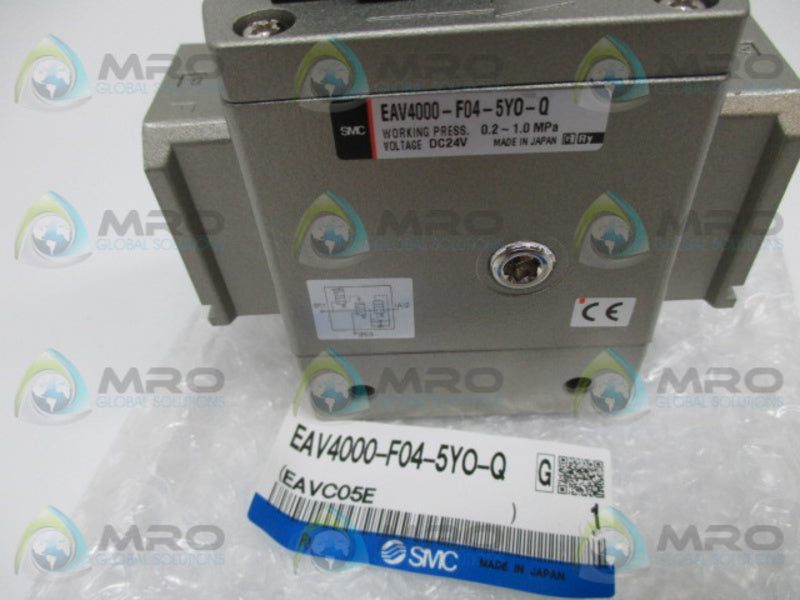 SMC EAV400-F04-5YO-Q PNEUMATIC VALVE  NSMP