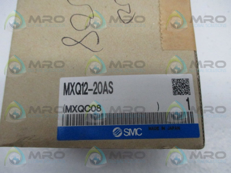 SMC MXQ12-20AS SLIDE TABLE CYLINDER  NSFS