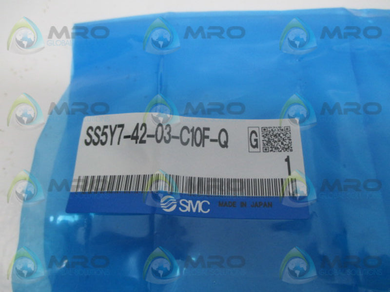 SMC SS5Y7-42-03-C10F-Q PNEUMATIC MANIFOLD  NSMP
