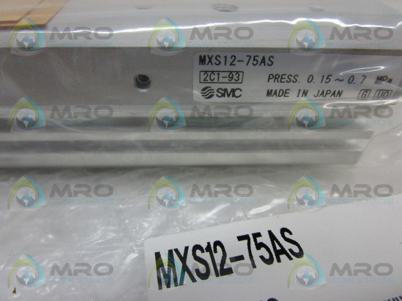 SMC MXS12-75AS PNEUMATIC CYLINDER  NSMP