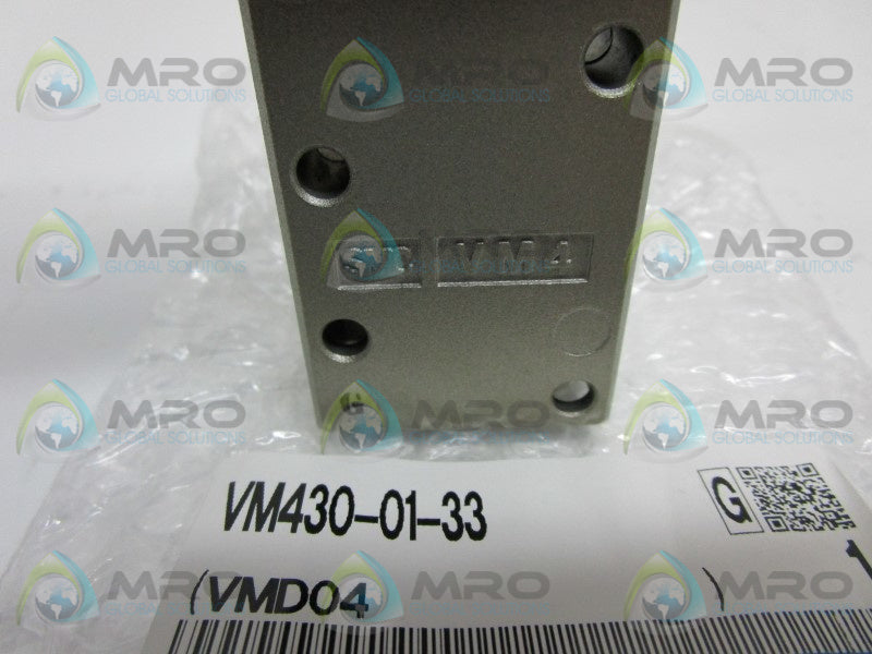 SMC VM430-01-33 CONTROL VALVE PUSHBUTTON  NSMP