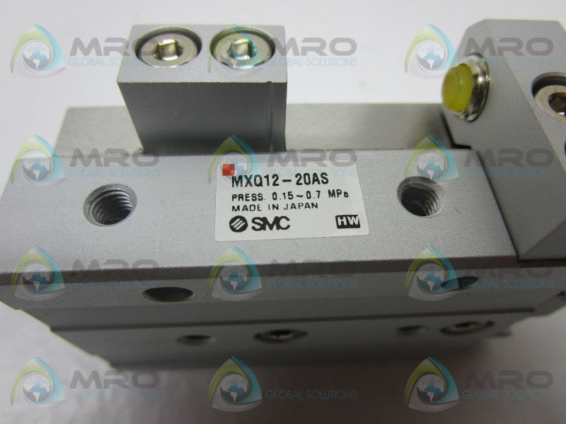 SMC MXQ12-20AS AIR SLIDE TABLE CYLINDER  NSNP